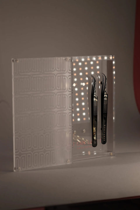 Tweezer case with deseyener mag lid