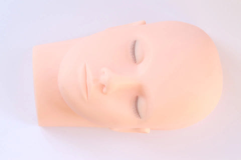 Full face lash mannequin