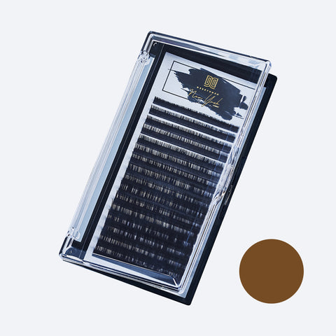 Mink lashes Light Brown