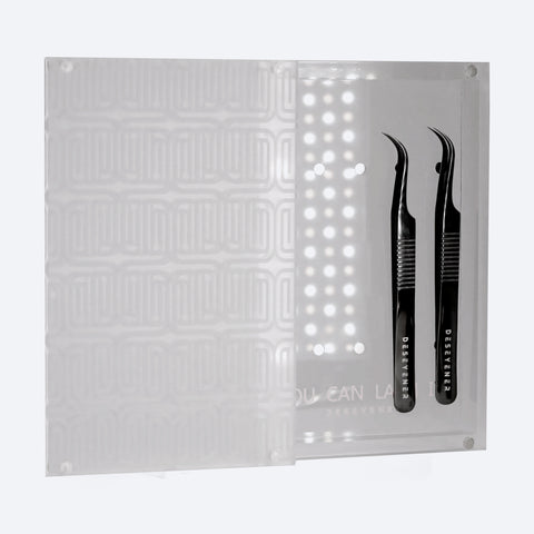 Tweezer case with deseyener mag lid